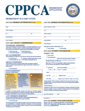 California Probation Membership Application