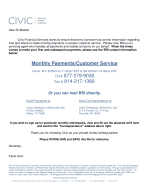 Automated Payments Program Application