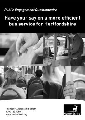 Public Engagement Questionnaire