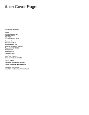 UCC Financing Statement