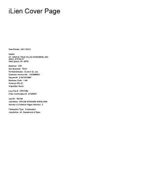 UCC Financing Statement Amendment